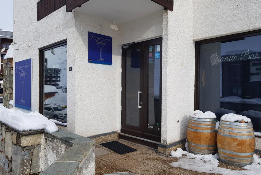Le Granite bar à Tignes Val Claret