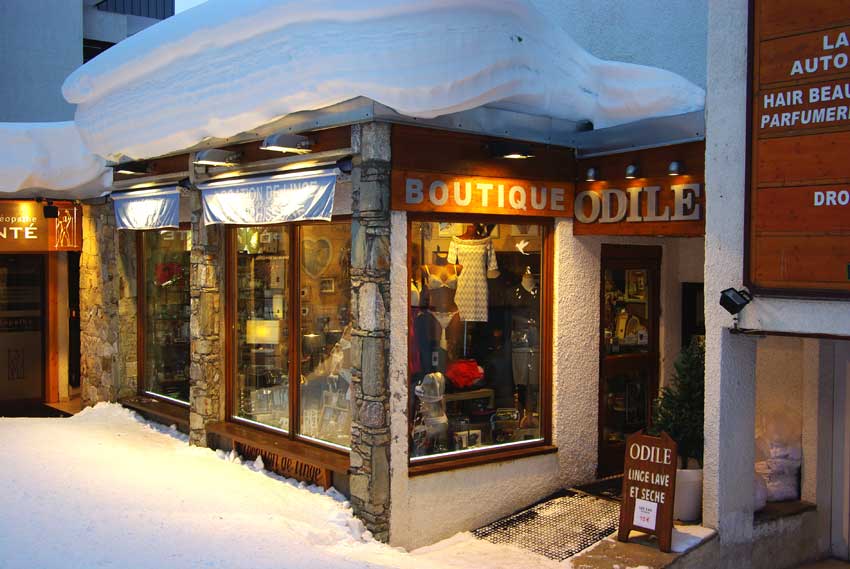 La Boutique Odile à Tignes Val Claret