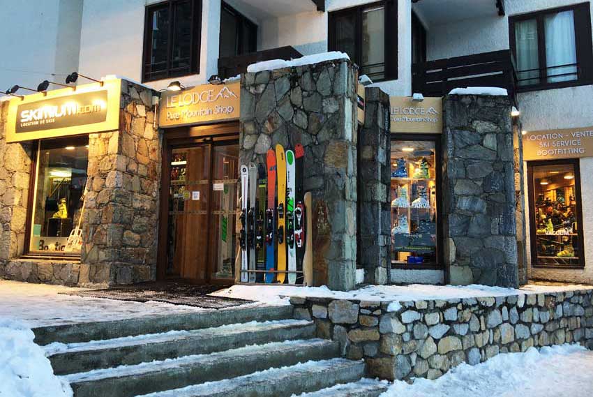 Skimium Le Lodge ski shop