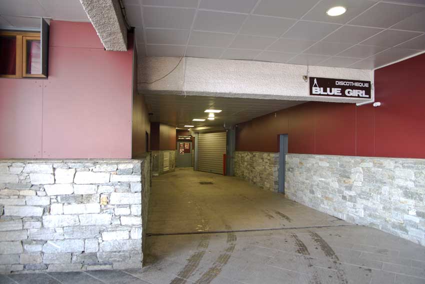 Entrance of the Sefcotel’s underground car park